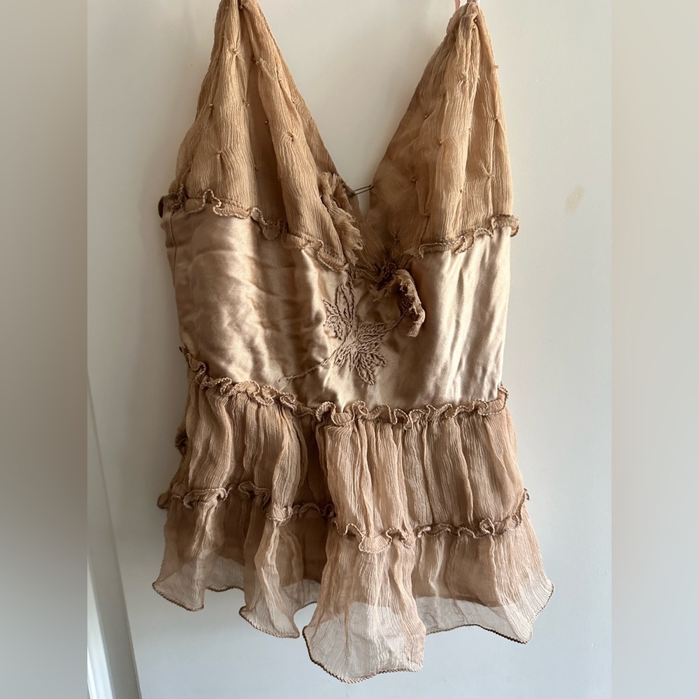 Max Studio Silk Top